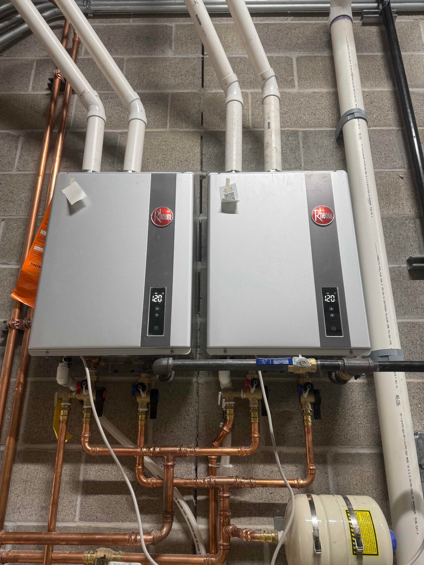 Twin Tankless Water Heaters
